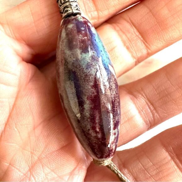 Colorful beaded necklace - Picture 7 of 13